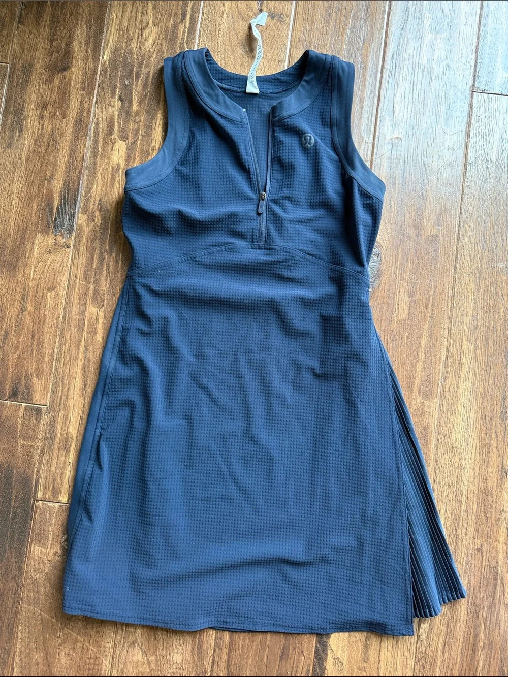 Lululemon Grid-Texture Sleeveless Linerless Tennis Dress